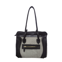 Bolsa feminina de Couro legitimo estruturada